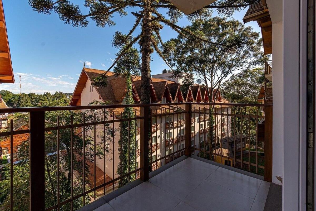 Appartement Rosa Edificio Casa De Pedra à Gramado Extérieur photo